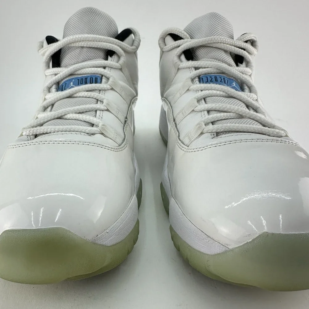 Nike Air Jordan 11 Retro Low Legend Blue Size 13 White AV2187-117 OG Box
